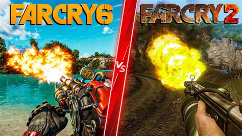 Far Cry Vs Far Cry Direct Comparison Attention To Detail