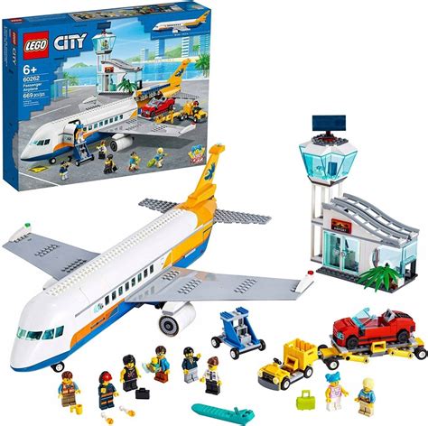 Klocki Lego City Samolot Pasa Erski Lotnisko