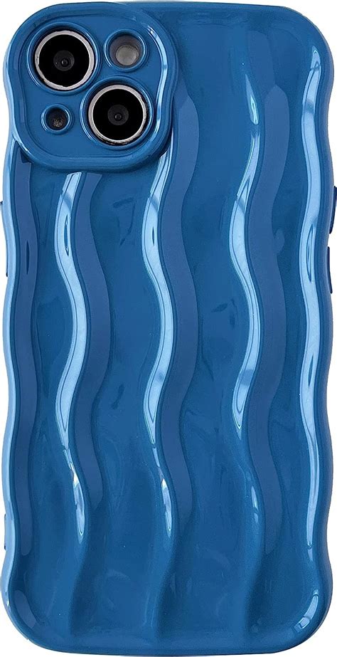 Amazon Caseative Water Ripple Pattern Curly Wave Frame Soft