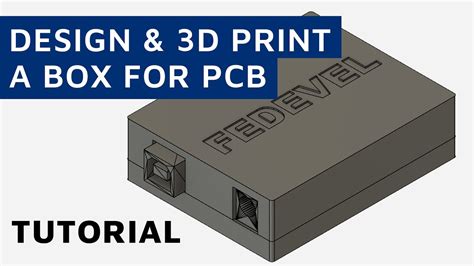 How To Build Your Own Box For A Pcb Board Using Free Fusion 360