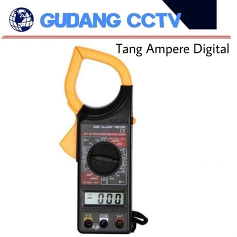 Jual Tang Ampere Digital Dt Clamp Meter Multimeter Dt