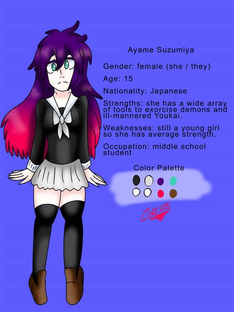Ayame Suzumiya Bio By Zorceus On Deviantart