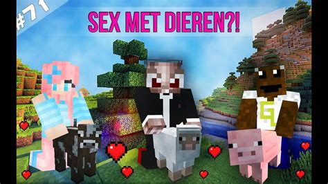 Minecraft Survival 71 Sex Met Dieren Youtube