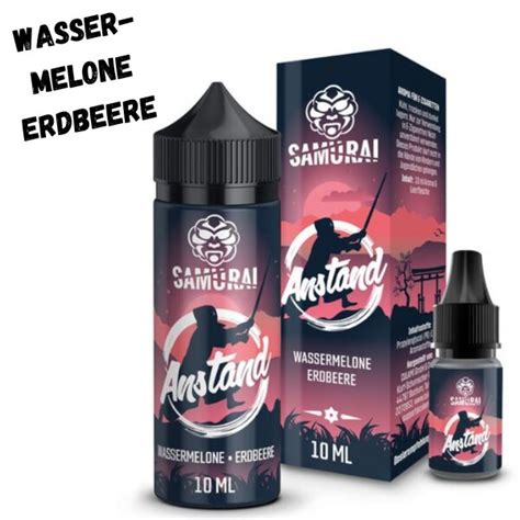 Anstand Aroma 10ml Samurai Vaping 14 50