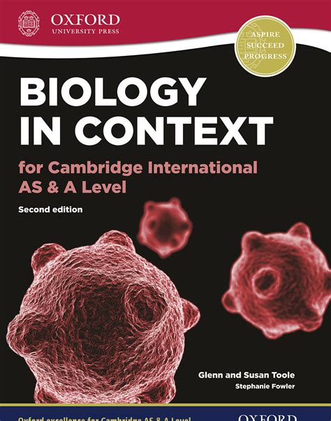 PDF Ebook Oxford Biology In Context For Cambridge International AS