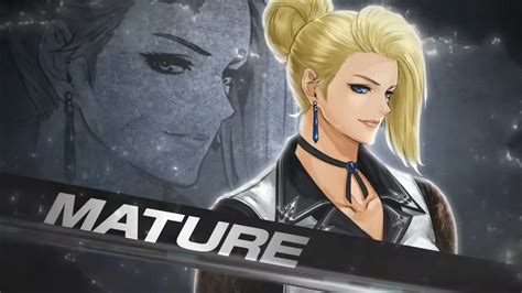 Mature Y Vice Como DLC Especial En KOF XV Arata