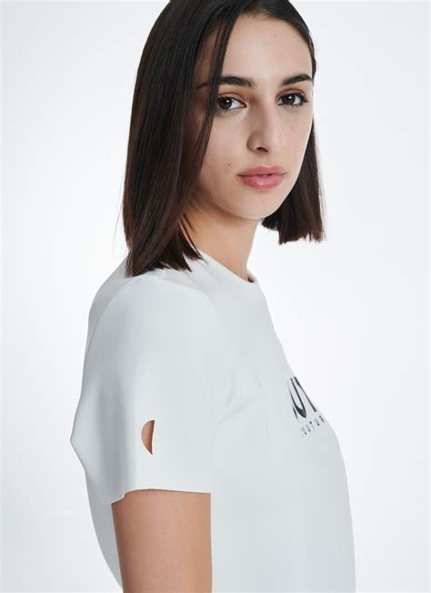 Logo T Shirt In White Cutcuutur