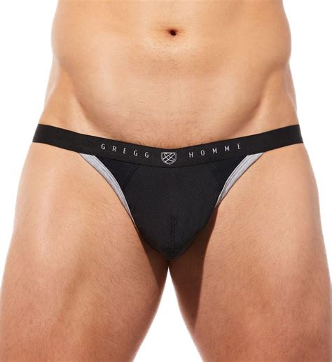 Men S Gregg Homme 190504 Room Max Gym Enhancing Thong Black S