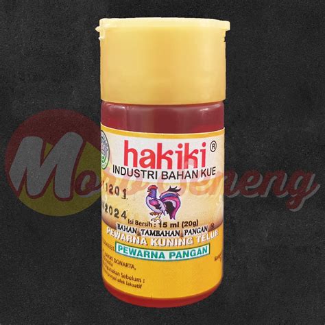 Jual Pewarna Hakiki Kuning Telur Makanan Food Coloring Shopee Indonesia