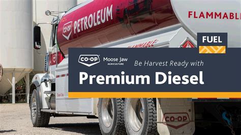 Be Harvest Ready With Premium Diesel Moose Jaw Co Op