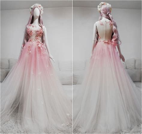 Cherry Blossom Gown Askasu Fantasie Kleider Kleider Outfit Ideen