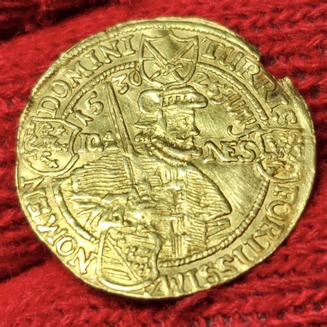 Sachsen Albertinische Linie Kurfürstentum Dukat Ducat 1630 Dresden 100