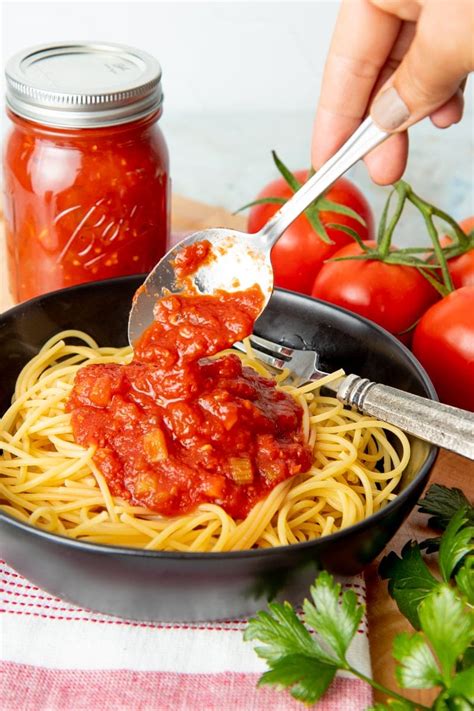 Tried And True Recipe For Canning Spaghetti Sauce Wholefully