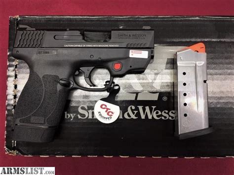 Armslist For Sale Nib Smith Wesson M P Shield M Crimson