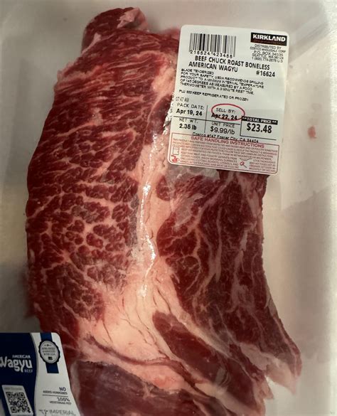 Costco Wagyu Chuck Roast Dining And Cooking