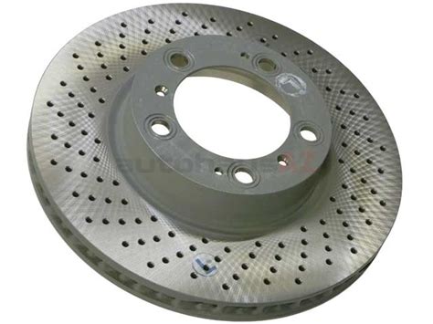 Vne Disc Brake Rotor Front Left Directional Porsche