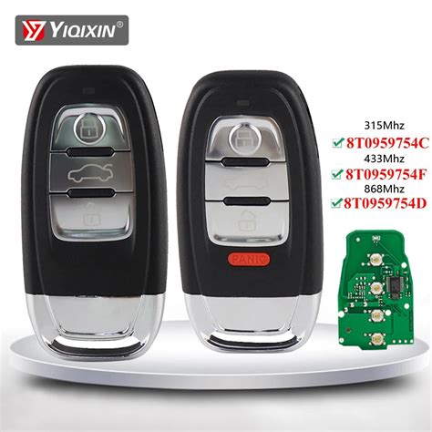 Yiqixin Mhz Car Remote Control Key For Audi A A L A A A