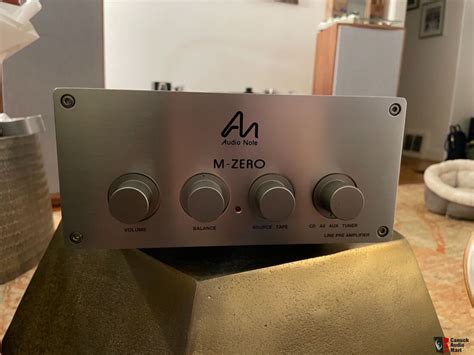 Audio Note M Zero Tube Preamplifier Photo Us Audio Mart