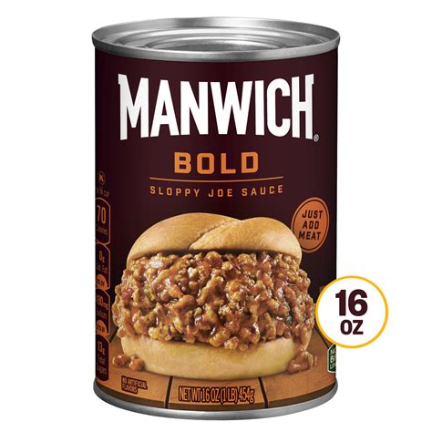Manwich Sloppy Joe Sauce Thick And Chunky Canned Sauce 155 Oz