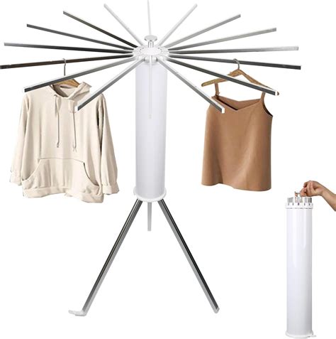 Amazon Ziaerkor Tripod Clothes Drying Rack Folding Indoor Portable