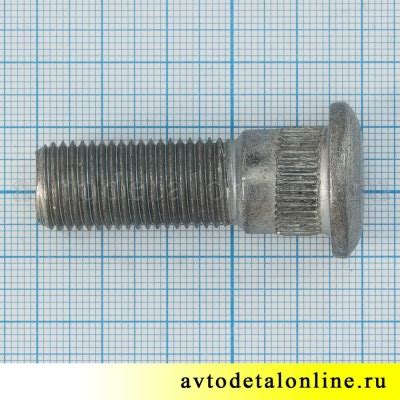 Шпилька колесная УАЗ 203103008-Б, болт на ступицу М14*1,5*45 мм ...