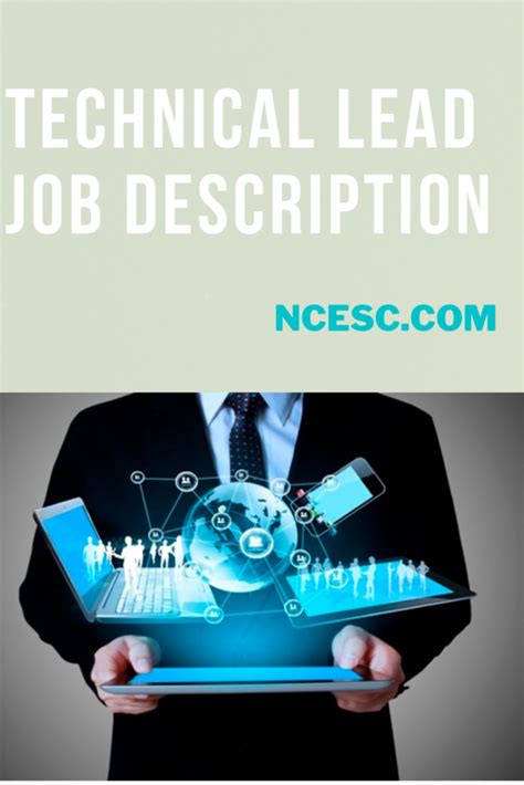 Technical Lead Job Description Discovering Employment Paths And