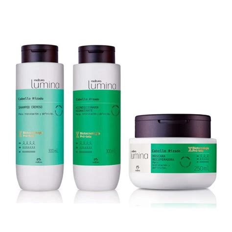 Kit Cabellos Rizados Natura Lumina Consultoria De Belleza Bogota