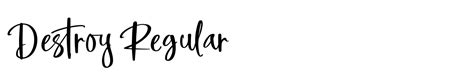 Destroy Font | Webfont & Desktop | MyFonts