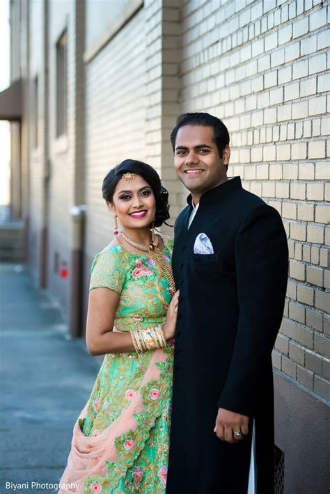 Breathtaking Indian Bride And Groom Portrait