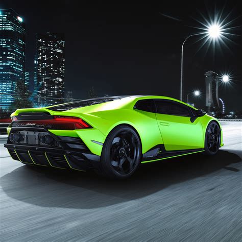 2048x2048 Lamborghini Huracan Evo Fluo Capsule Rear 4k Ipad Air Hd 4k Wallpapers Images