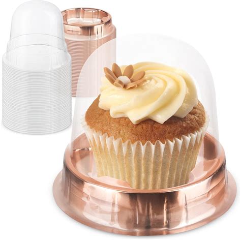 Amazon MERRI Individual Cupcake Boxes Bulk Single Cupcake