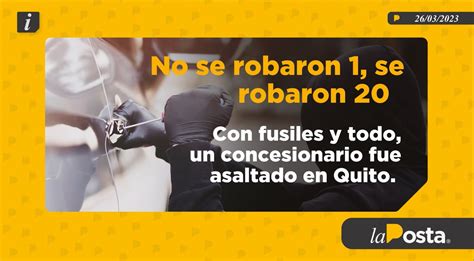 La Posta On Twitter La Empresa Casabaca Concesionaria De Totoya En