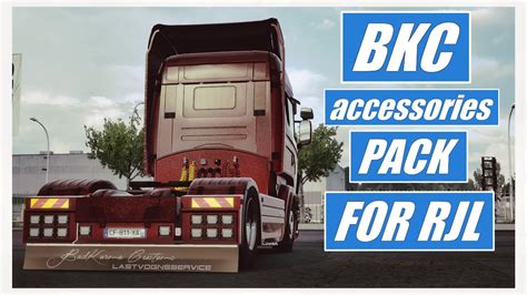 Ets Bkc Truck Accessories Pack For Rjl Youtube