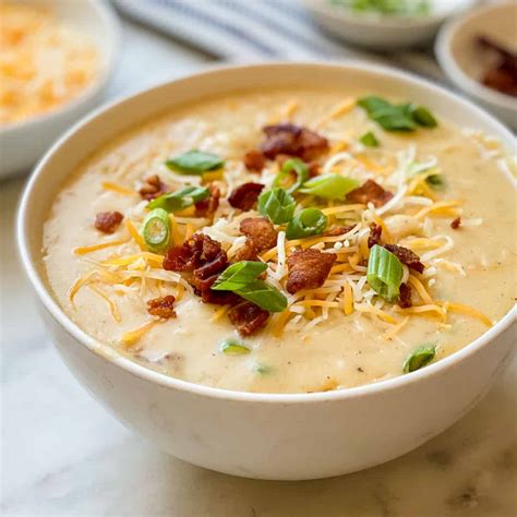 Easy Cheese Potato Soup Recipe