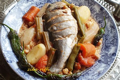 COUSCOUS AU POISSON TYPIQUE BÔNOIS COUSCOUS ALGÉRIEN Cuisine De Zika