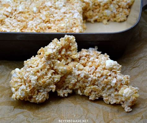 Marshmallow creme rice crispy treats are the no-bake, gluten-free ...