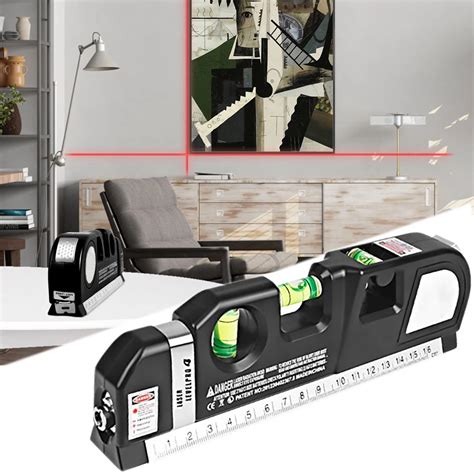 Multipurpose Laser Ruler Laser Level And Spirit Level Metric Rulers