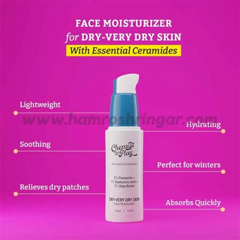 Chemist At Play Face Moisturizer For Dry Very Dry Skin 3 Pentavitin 1 Hyaluronic Acid 1