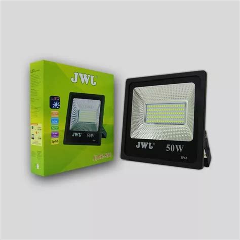 Reflector Led Smd Ultradelgado W Luz Calida Pzs Jwj Meses Sin