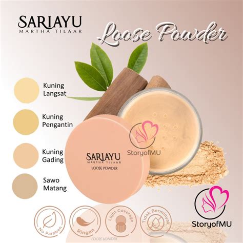 Jual Sariayu Loose Powder Gr Bedak Tabur Shopee Indonesia