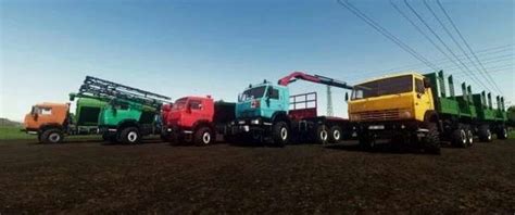 Fs Modular Kamaz Pack V Trucks Mod F R Farming Simulator