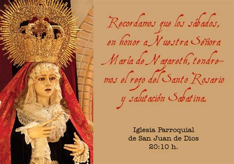 12 07 2013 Los sábados rezo del Santo Rosario y salutación Sabatina en