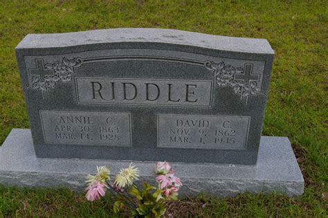 David Crocket Riddle Find A Grave Memorial