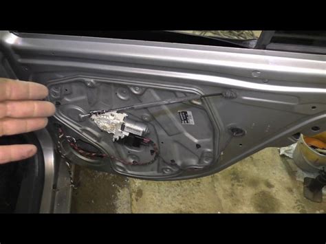 Шкода Октавия А5 Установка Задних Стеклоподъемников