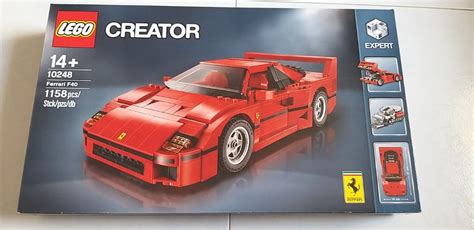 Lego Creator Expert Ferrari F40 10248 Construction Set Hobbies And Toys Toys And Games On Carousell