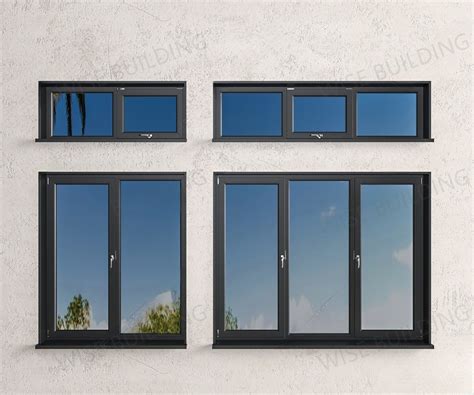 Vertical Swing In Out Thermal Insulated Double Glazed Soundproof