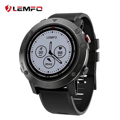 Aliexpress Buy LEMFO LES3 GPS Smart Watch Men IP68 Waterproof