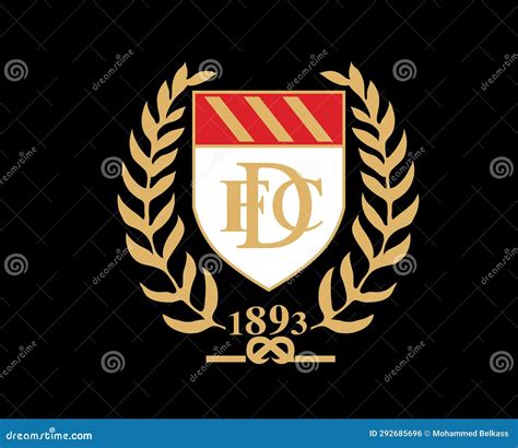 Dundee FC Club Logo Symbol Scotland League Football Stock Vector ...