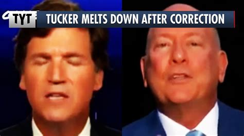 Tucker Carlson Freaks Out After Being Corrected Youtube