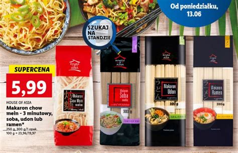 Promocja Makaron Soba House Of Asia Lidl